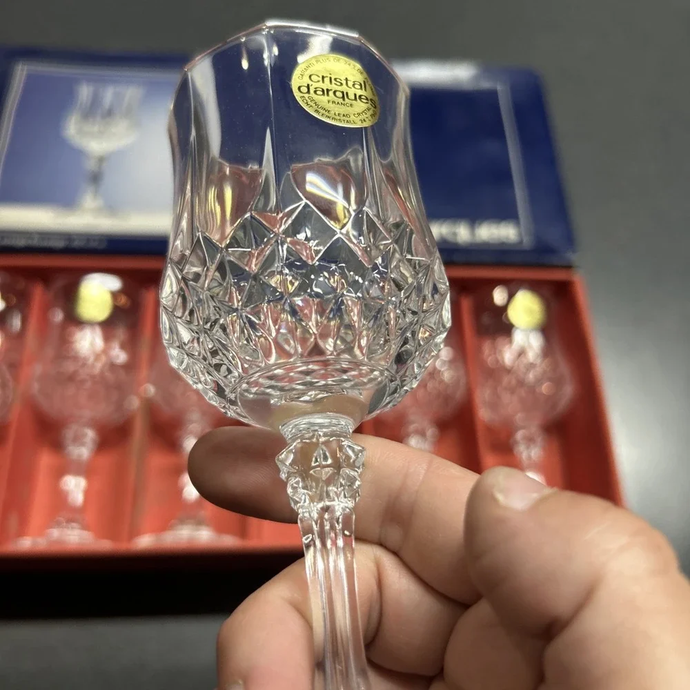 Set of 6 Cristal D'Arques Longchamp 5-3/4